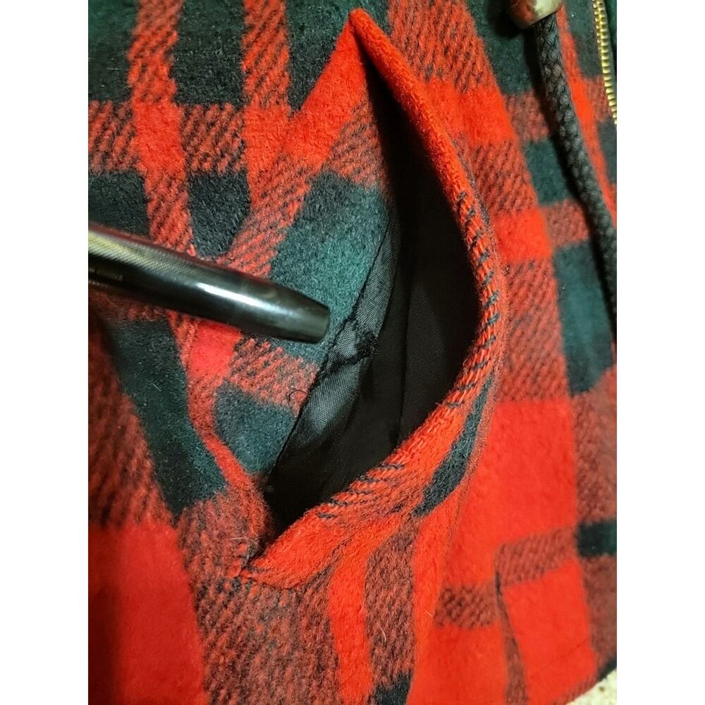 Vtg 80s/90s Ms New Yorker Buffalo Plaid Jacket Fa… - image 8